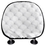 Golf Ball Pattern Print Car Headrest Covers