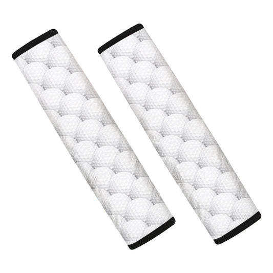 Golf Ball Pattern Print Car Seat Belt Covers