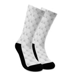 Golf Ball Pattern Print Crew Socks