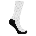 Golf Ball Pattern Print Crew Socks