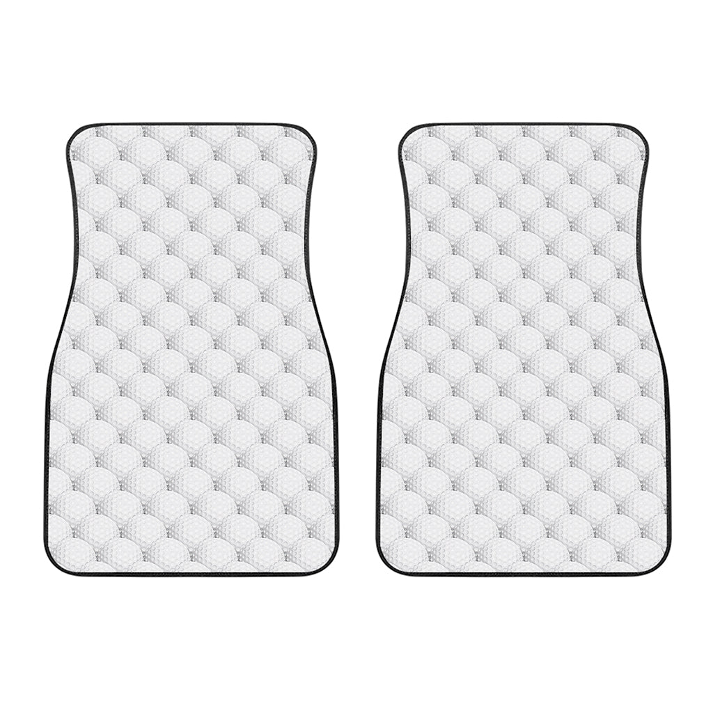 Golf Ball Pattern Print Front Car Floor Mats