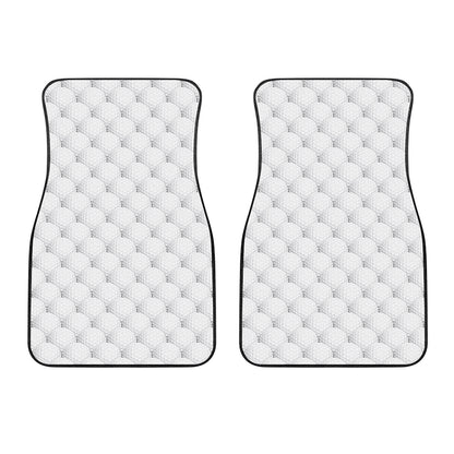 Golf Ball Pattern Print Front Car Floor Mats