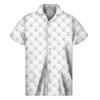 Golf Ball Pattern Print Men's Short Sleeve Shirt