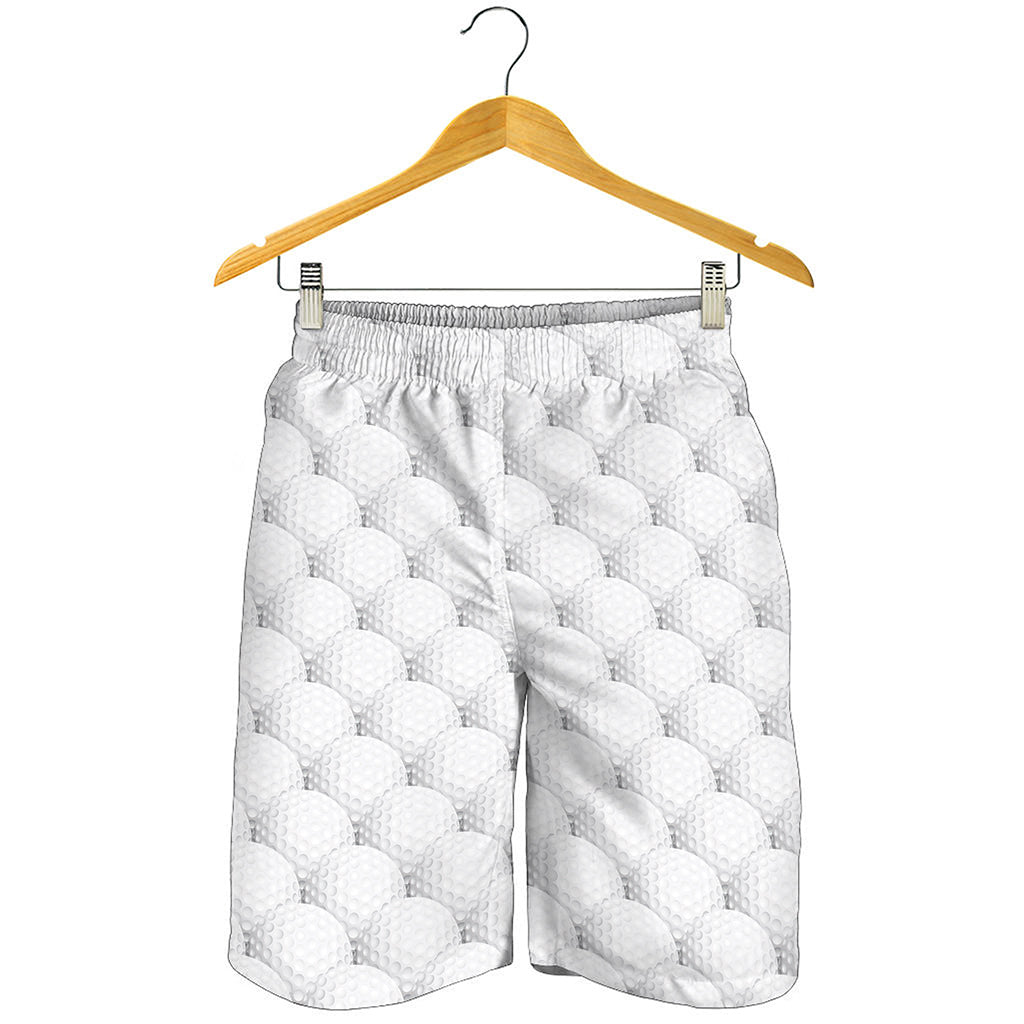 Golf Ball Pattern Print Men's Shorts