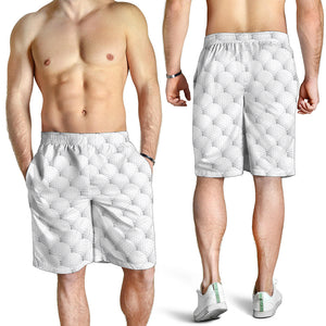 Golf Ball Pattern Print Men's Shorts