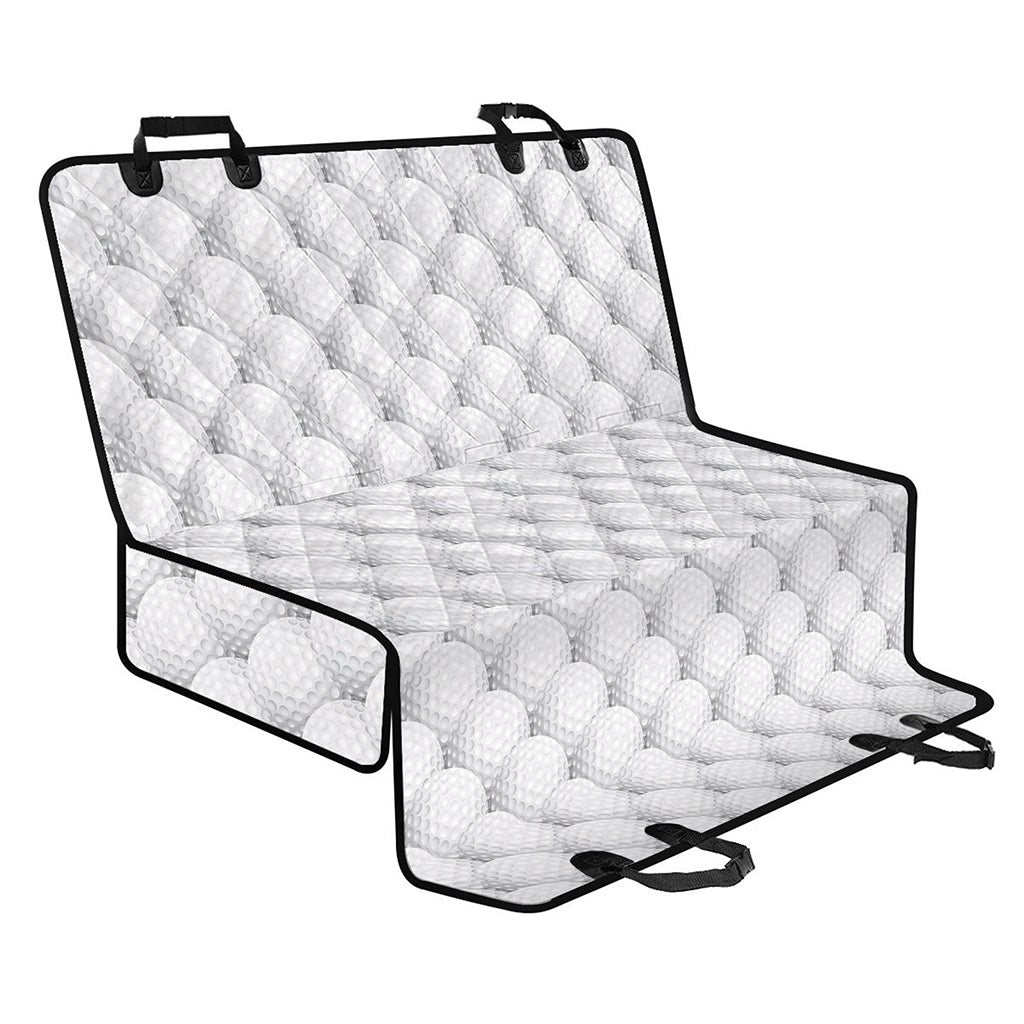 Golf Ball Pattern Print Pet Car Back Seat Cover