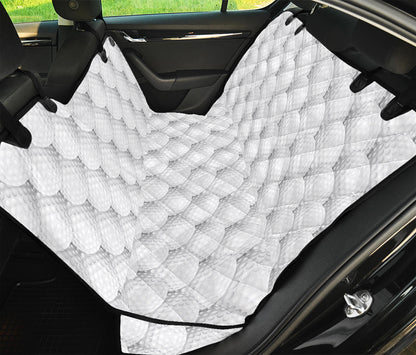 Golf Ball Pattern Print Pet Car Back Seat Cover
