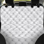 Golf Ball Pattern Print Pet Car Back Seat Cover