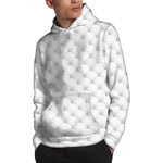 Golf Ball Pattern Print Pullover Hoodie