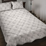 Golf Ball Pattern Print Quilt Bed Set