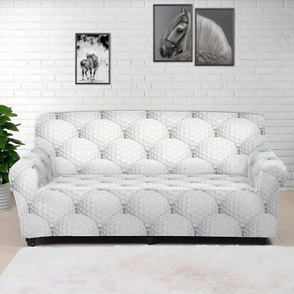 Golf Ball Pattern Print Sofa Cover