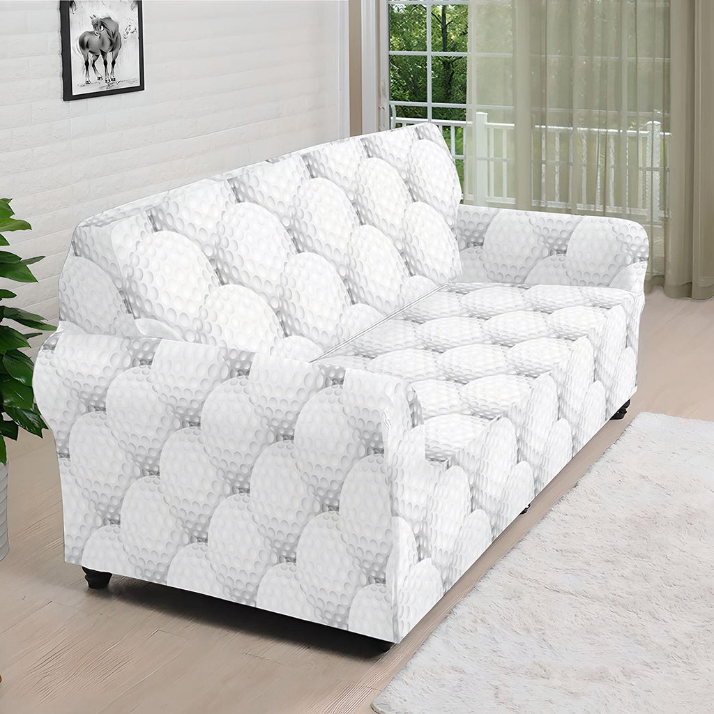 Golf Ball Pattern Print Sofa Cover