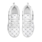 Golf Ball Pattern Print White Sneakers