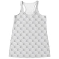 Golf Ball Pattern Print Women's Racerback Tank Top