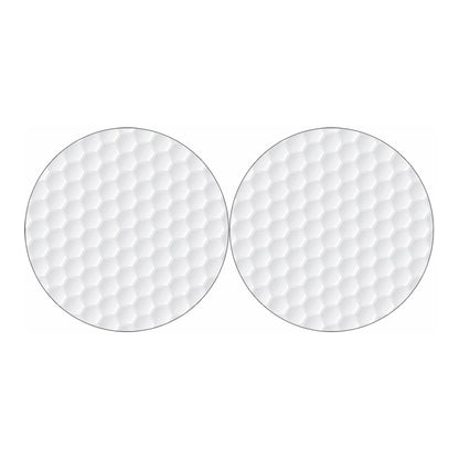 Golf Ball Print Car Coasters