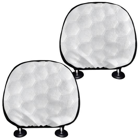 Golf Ball Print Car Headrest Covers