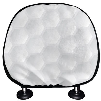 Golf Ball Print Car Headrest Covers