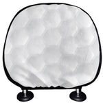Golf Ball Print Car Headrest Covers