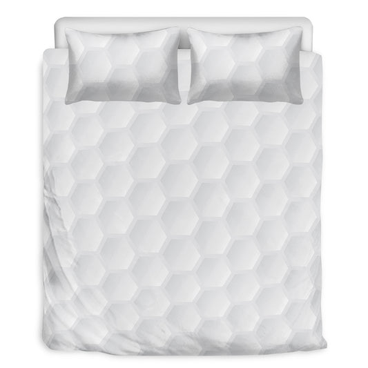 Golf Ball Print Duvet Cover Bedding Set