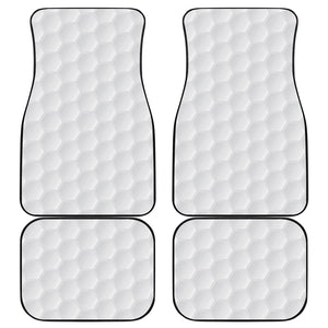 Golf Ball Print Front and Back Car Floor Mats