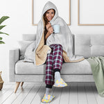 Golf Ball Print Hooded Blanket