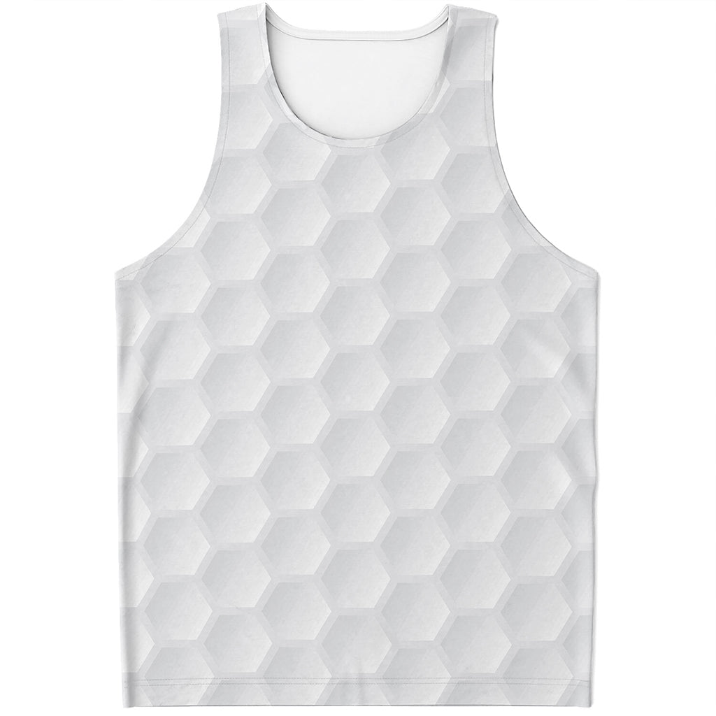 Golf Ball Print Men's Tank Top