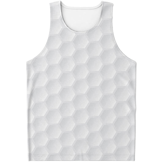 Golf Ball Print Men's Tank Top