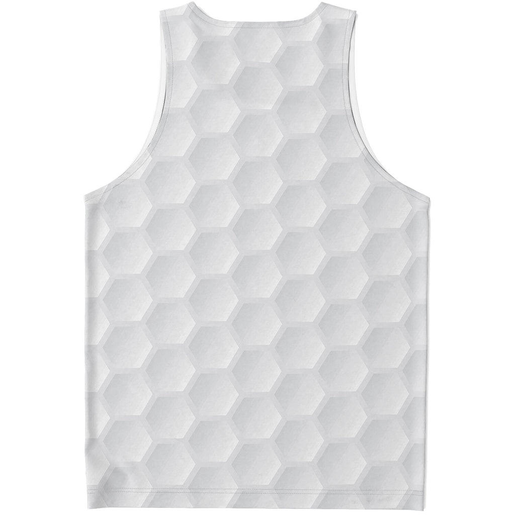 Golf Ball Print Men's Tank Top