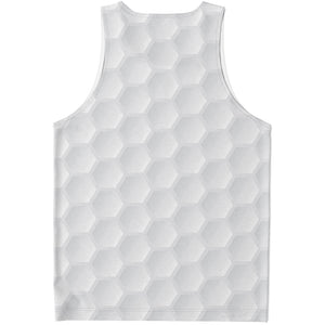 Golf Ball Print Men's Tank Top