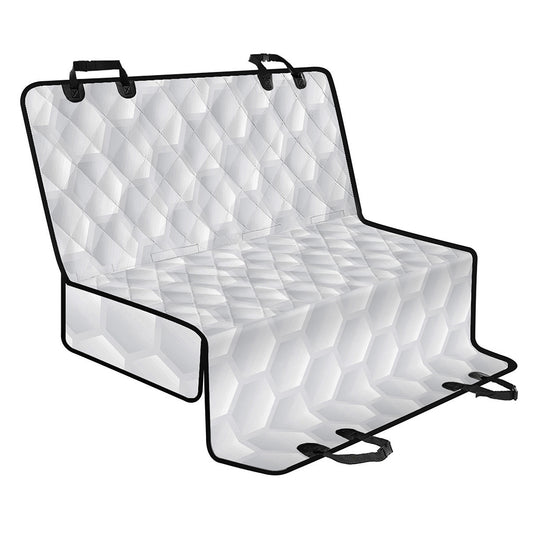 Golf Ball Print Pet Car Back Seat Cover