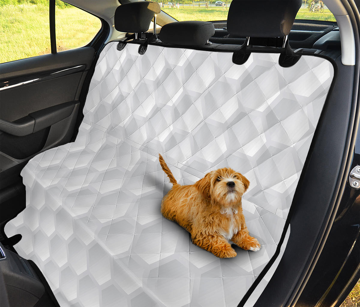 Golf Ball Print Pet Car Back Seat Cover