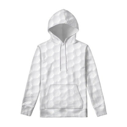 Golf Ball Print Pullover Hoodie
