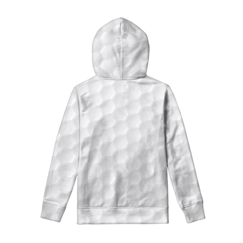 Golf Ball Print Pullover Hoodie