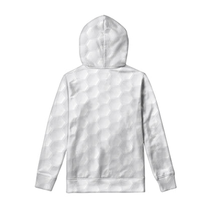 Golf Ball Print Pullover Hoodie