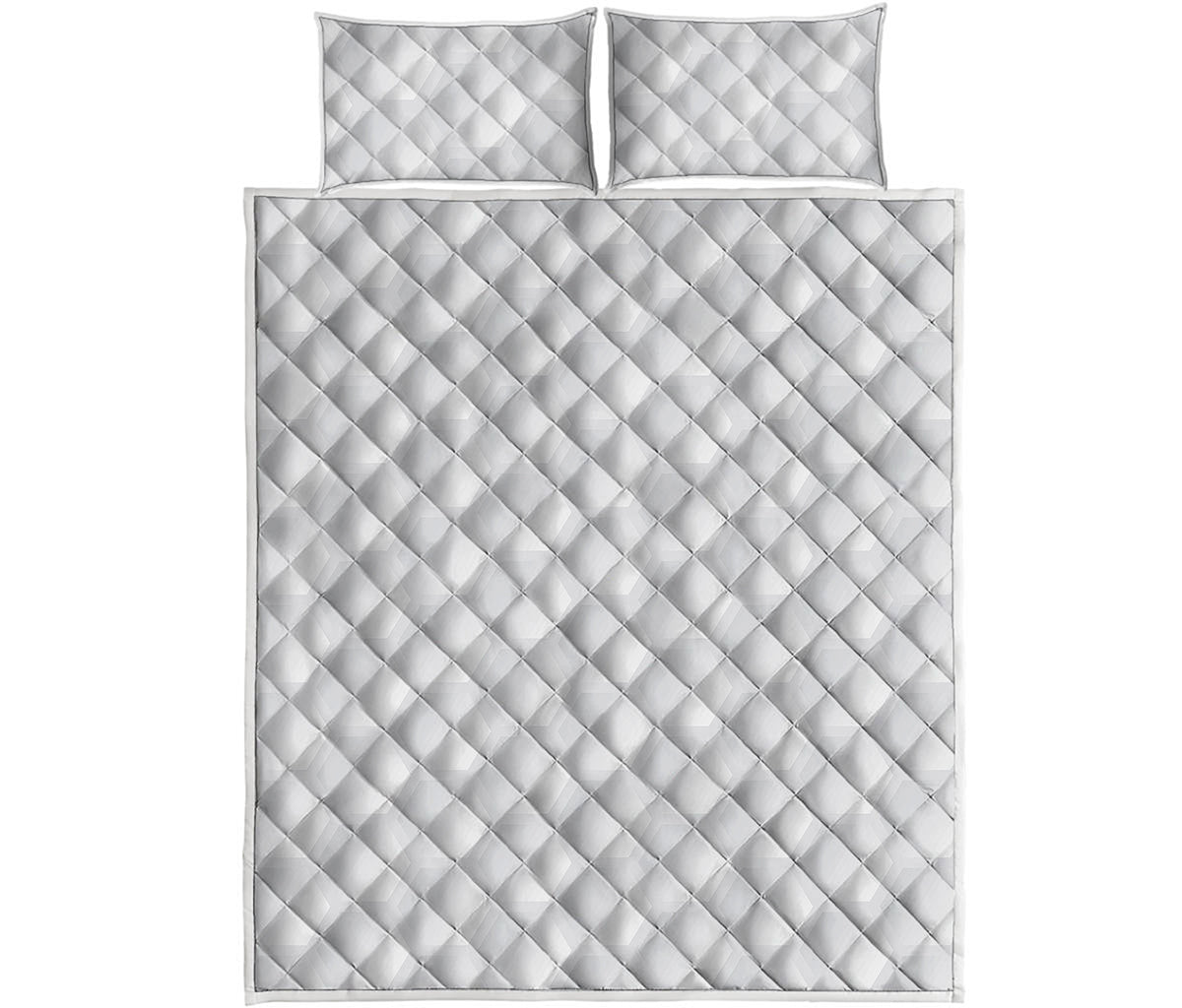 Golf Ball Print Quilt Bed Set