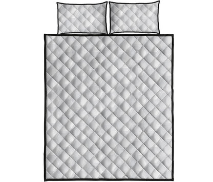 Golf Ball Print Quilt Bed Set