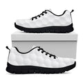 Golf Ball Print Black Running Shoes