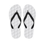 Golf Ball Texture Print Flip Flops