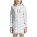 Golf Ball Texture Print Hoodie Dress