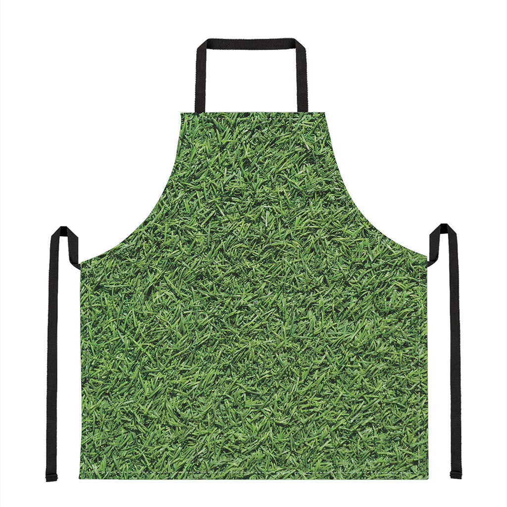 Golf Course Grass Print Apron