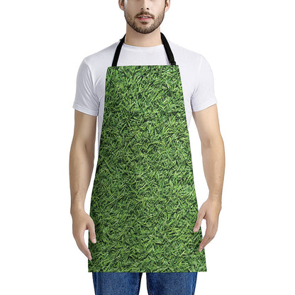 Golf Course Grass Print Apron