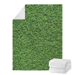 Golf Course Grass Print Blanket