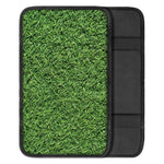 Golf Course Grass Print Car Center Console Cover