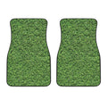 Golf Course Grass Print Front Car Floor Mats