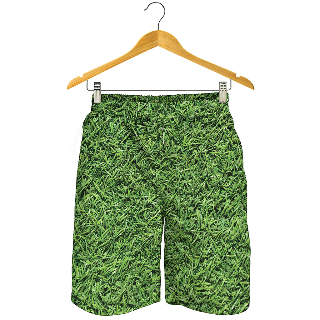 Golf Course Grass Print Men's Shorts