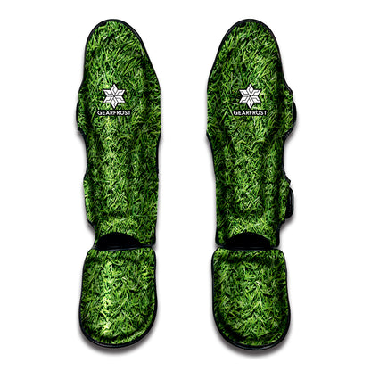 Golf Course Grass Print Muay Thai Shin Guard