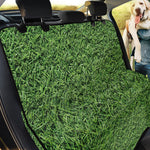 Golf Course Grass Print Pet Car Back Seat Cover