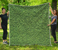 Golf Course Grass Print Quilt