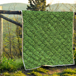 Golf Course Grass Print Quilt