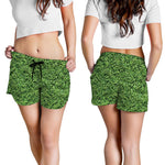 Golf Course Grass Print Women's Shorts